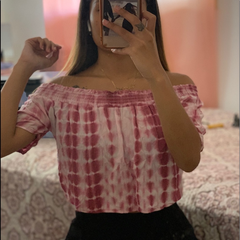 Hearts & Hips | Tie Dye Crop Top